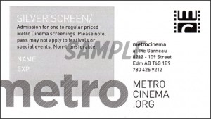 Metro Cinema Silver Screen Pass